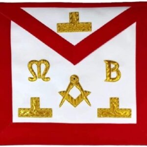 Master Mason Red Apron