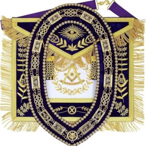 Masonic Past Master Grand Lodge Apron Set