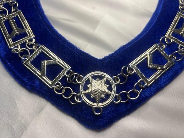 Blue Lodge chain collar