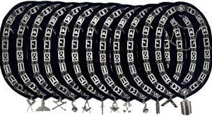 Masonic Blue Lodge Chain Collar Set