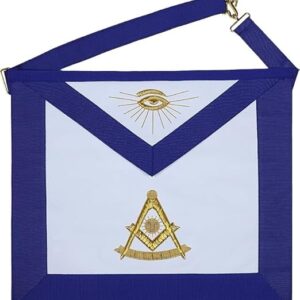 Past Master Masonic Apron