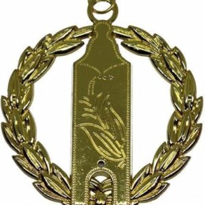 Junior Warden Masonic jewel