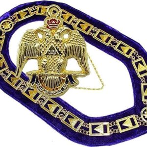 33 Degree Masonic chain collar
