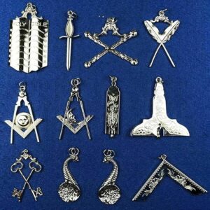 Blue Lodge collar jewels set