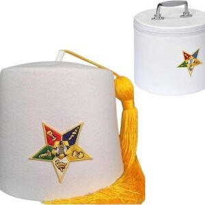 Masonic OES Fez & Case