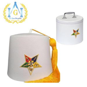 Masonic OES Fez & Case