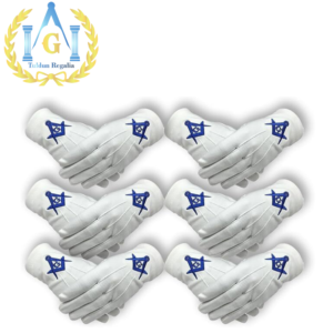 Freemason Masonic Gloves