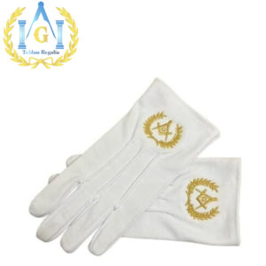 Masonic Regalia Cotton Gloves