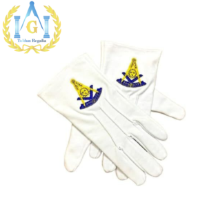 White Masonic Gloves