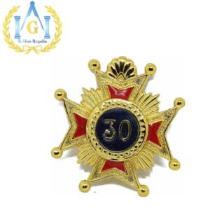 Rose Croix Star Jewel