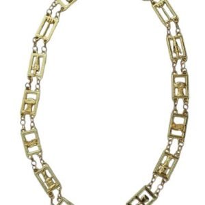 Masonic OES Gold Plated Chain