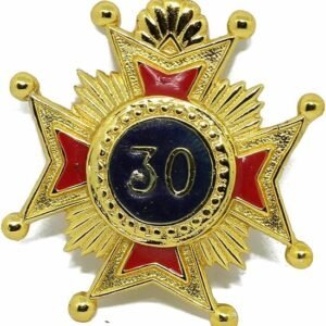 Rose Croix Star Jewel