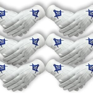 Freemason Masonic Gloves