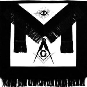Black Funeral Apron