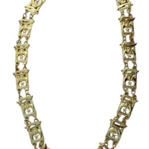 Shriner Gold Plated Chain