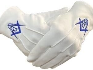 Freemason Masonic Gloves