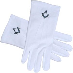 Masonic Cotton Gloves