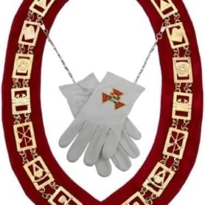 Masonic Gold-Plated Chain Collar