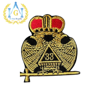 Scottish Rite 33° Emblem patch