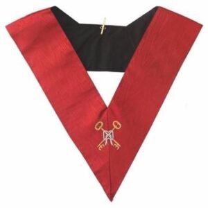 Masonic AASR Treasurer Collar