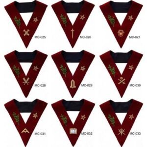 14th Degree Officer Collars