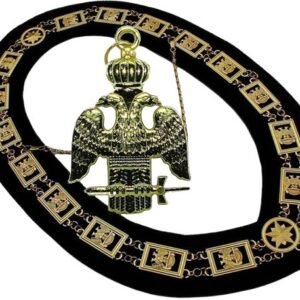 Scottish Rite Chain Collar +Jewel