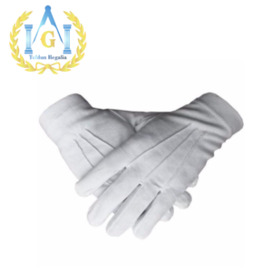 100% Cotton White Gloves