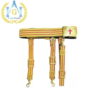 Masonic Knights Templar Sword Belt