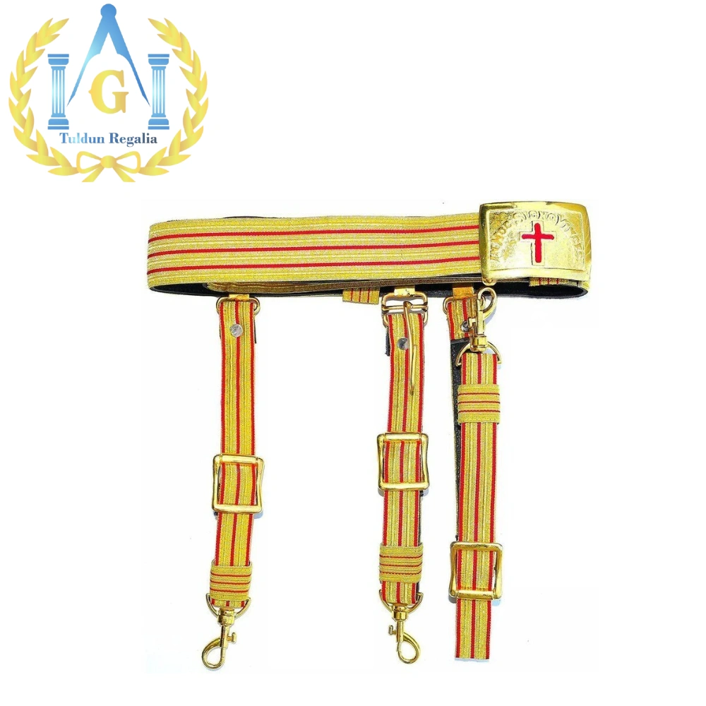 Masonic Knights Templar Sword Belt