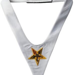 Masonic OES White Cravat