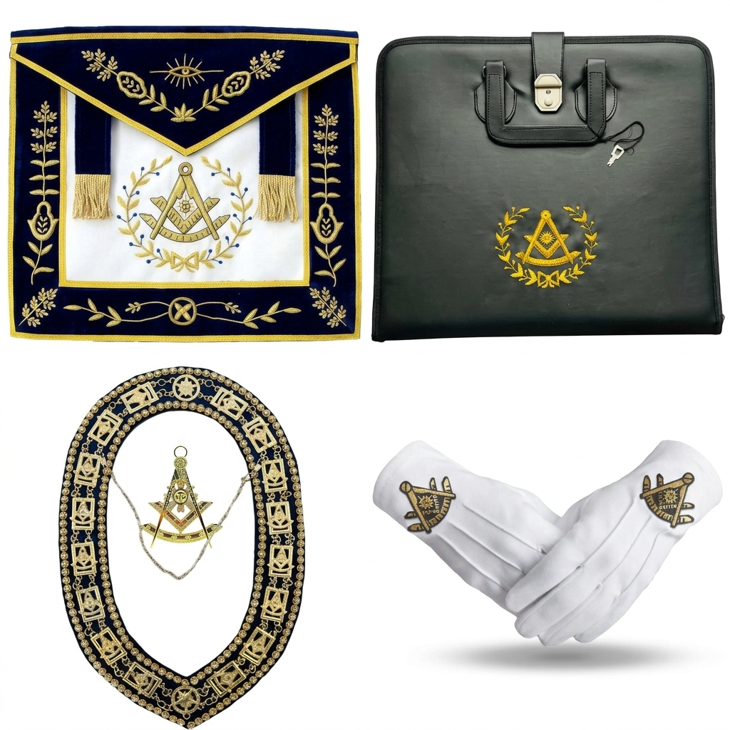 masonic apron set