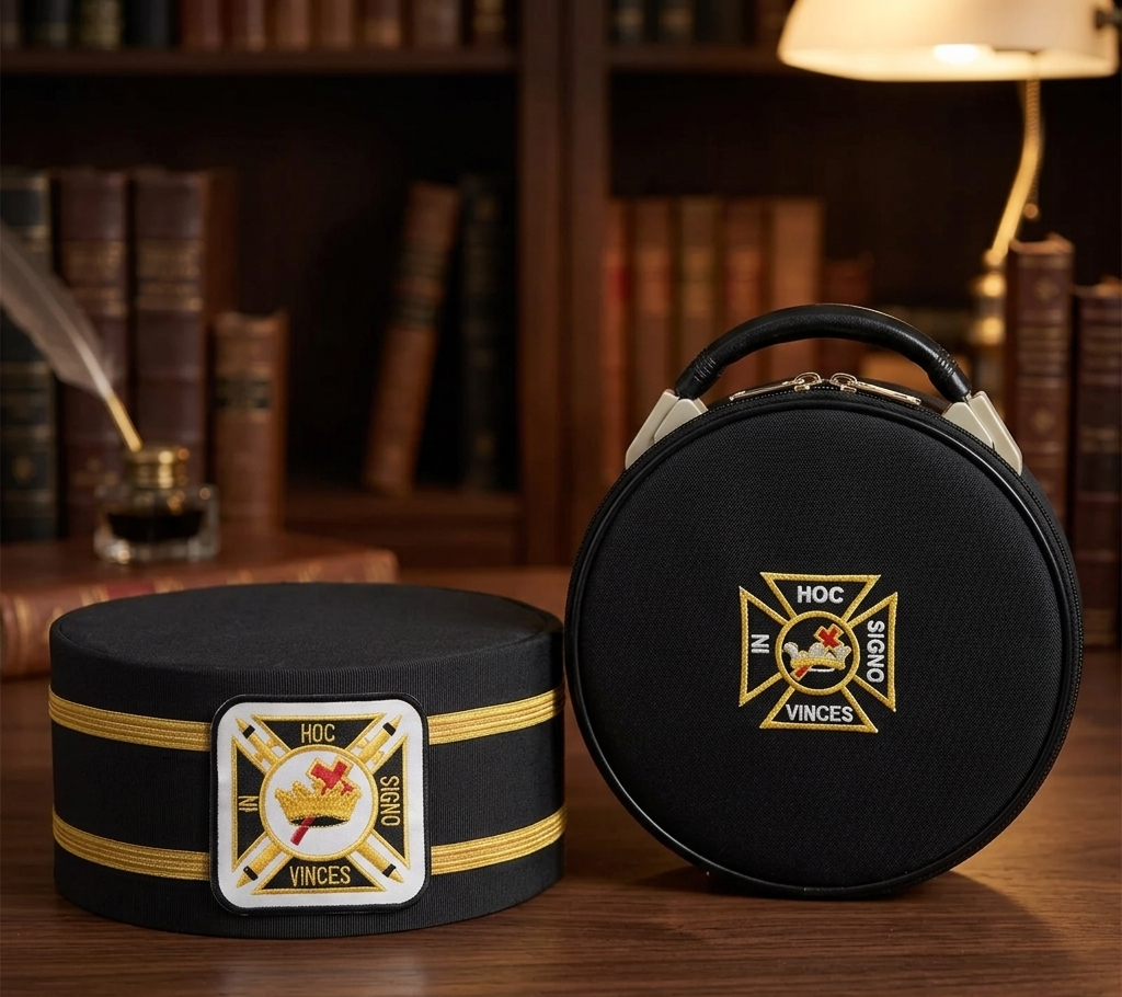 Masonic Cap and Case