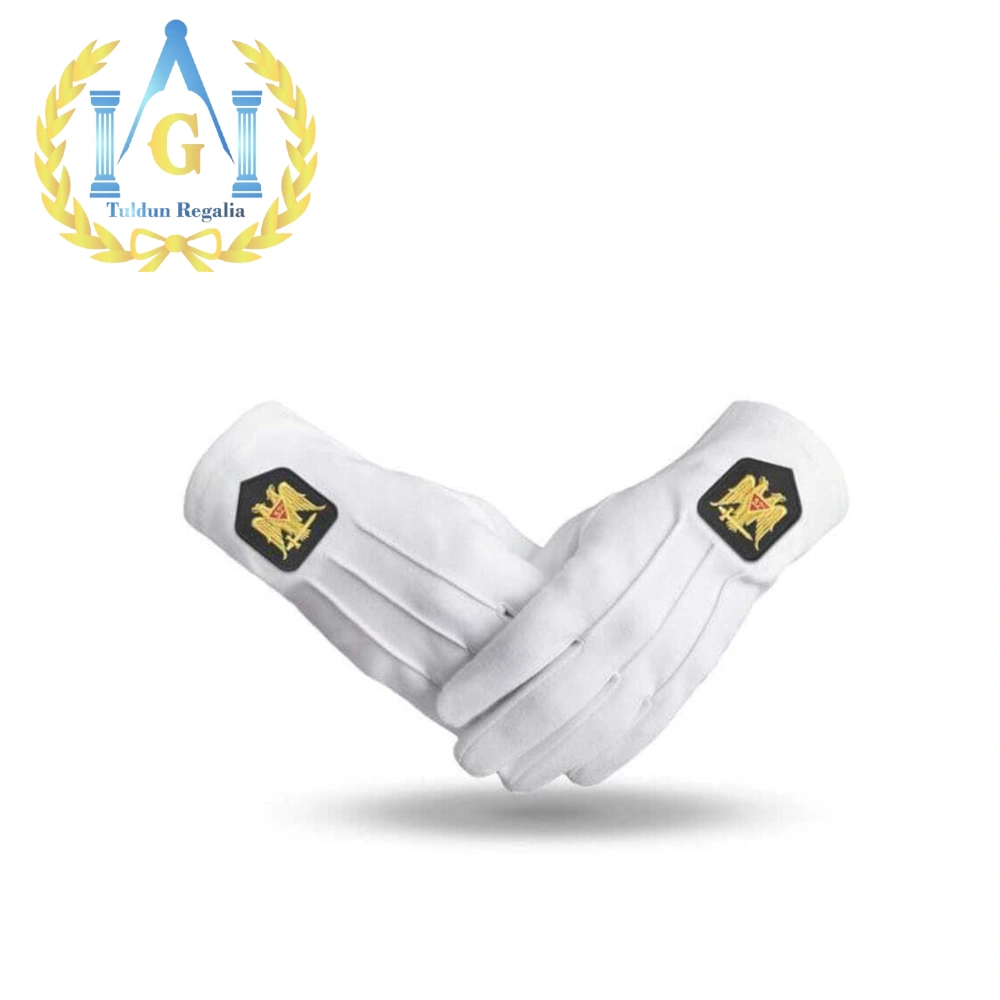 Masonic Scottish Rite Gloves