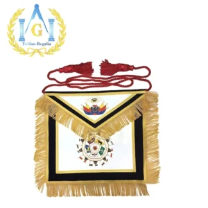 Apron Bullion Wire Embroidery
