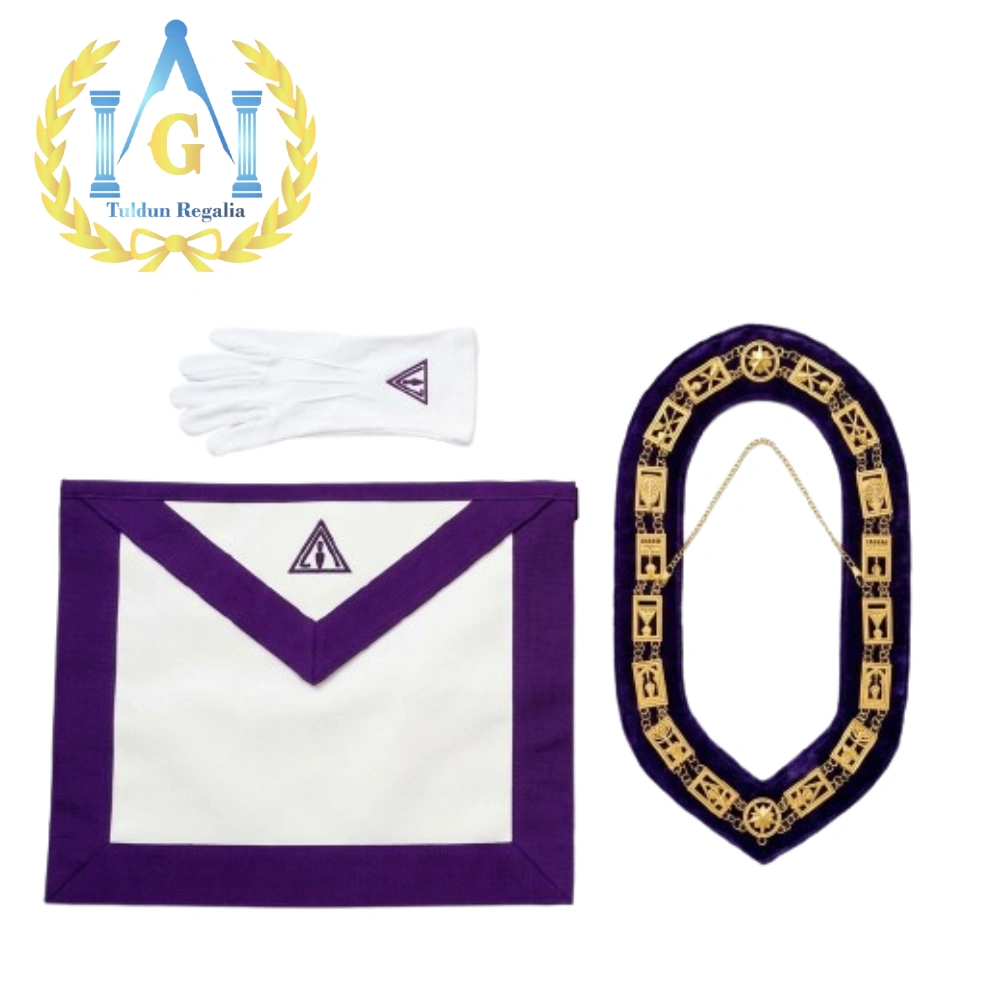 Regalia Cryptic Mason Apron