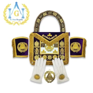 Bullion Wire Embroidery Apron