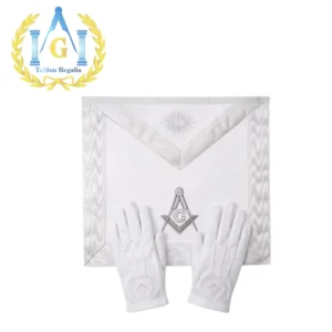 Apron & Embroidered gloves