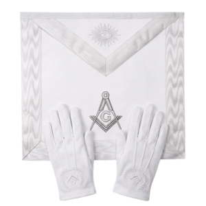 Apron & Embroidered gloves