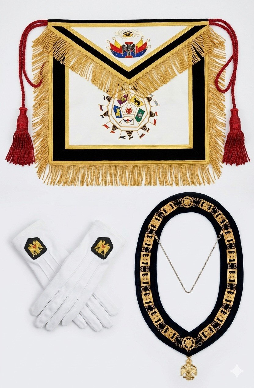 Masonic Scottish Rite Apron