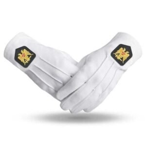 Masonic Scottish Rite Gloves
