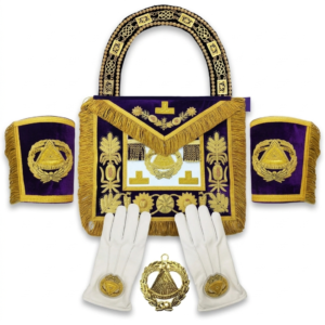 Bullion Wire Embroidery Apron