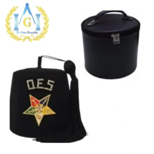 Masonic OES Black Fez