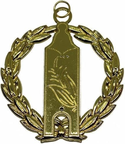 Masonic Regalia Grand Lodge Jewel – Junior Warden Officer Jewel – Gold Jewel