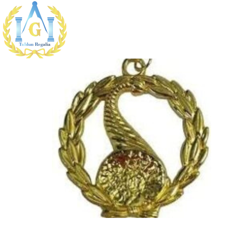 Masonic Grand Lodge Officers Gold-Plated Chain Collar Jewel – Grand Lodge Jewel