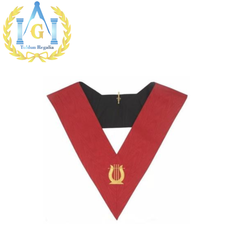 Masonic AASR Musician Collar 18th degree – Knight Rose Croix