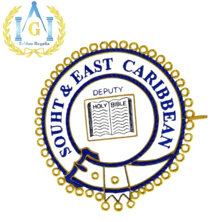Masonic Regalia Craft South & East Caribbean Deputy Provincial Undress Apron Badge