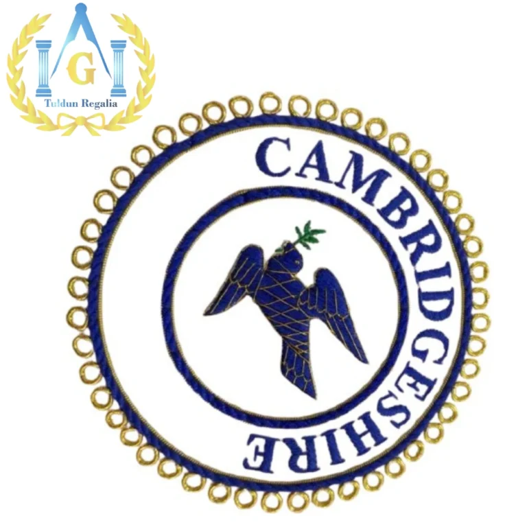 Masonic Regalia Craft Cambirdgeshire Provincial Undress Apron Badge