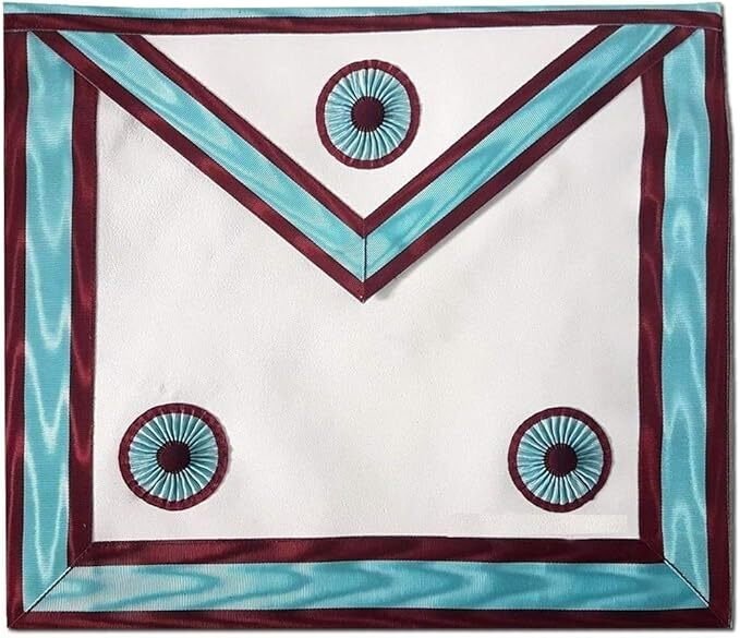 Masonic Mark Member Degree Master Mason Apron (Lambskin)