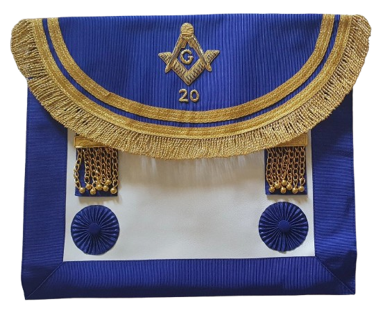Masonic Craft Master Mason Double Border Apron – Scottish