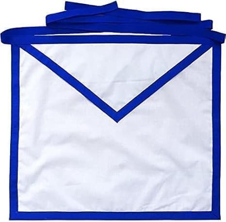 Masonic Regalia Blue Lodge Member Apron White Cotton Duck Cloth Apron